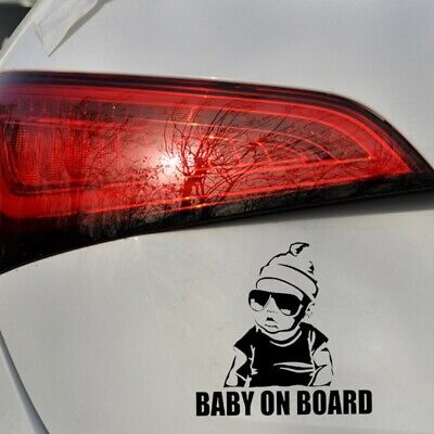 Baby on Board Auto Aufkleber  hinten reflektierende Wasserdichte Dekoration