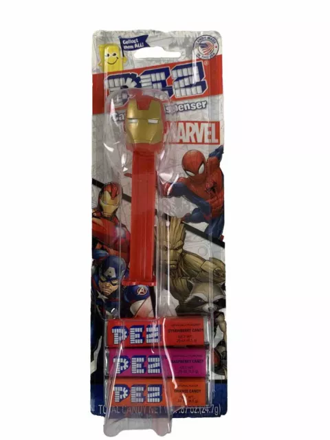 Marvel's  IRON MAN  Pez Dispenser  [Carded]  Introduced 2015