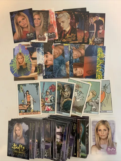 Buffy The Vampire Slayer Season 1 Cards Inkworks 1998 Core/Chase/Tarot/Promos