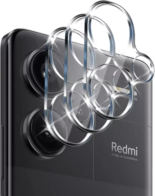 Cubierta protectora de lentes de vidrio templado para cámara Xiaomi Redmi Note 13 Pro+ Plus 9H