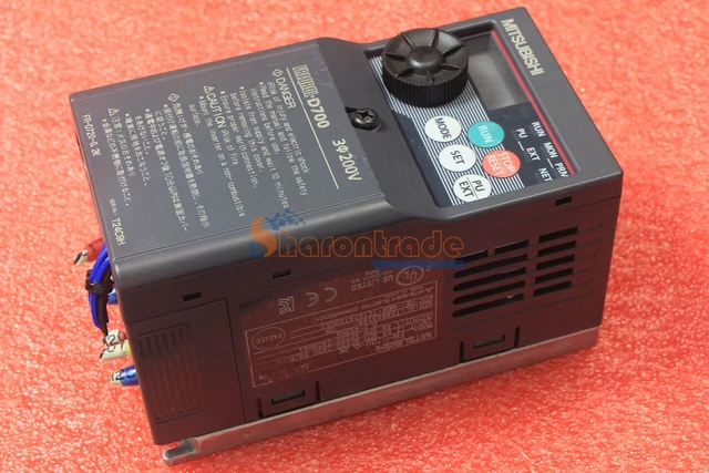 1PCS USED Mitsubishi Inverter FR-D720-0.2K 220V 200W tested