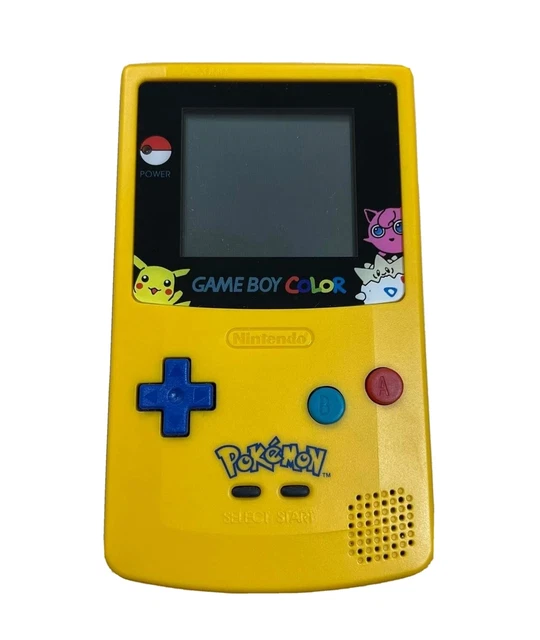 Gameboy Color Pokémon Pikachu Yellow Edition Console W