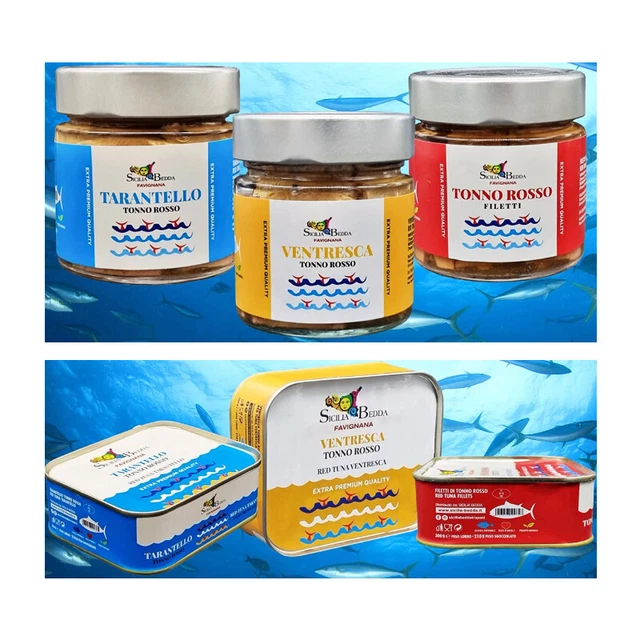 Tonno Rosso Mediterraneo In Olio Di Oliva Vari Formati