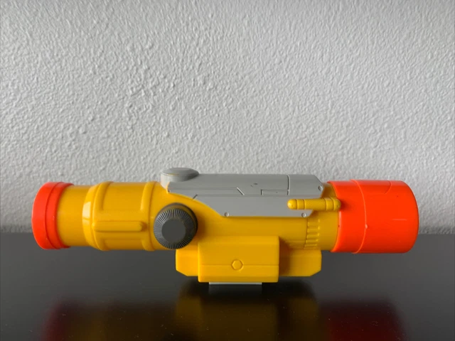 Nerf Dart Blaster Scope Tactical Rail Accessory Orange 2006 Nerf Dart Blaster Scope Tactical Rail Accessory Orange 2006