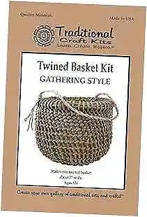 Kit de cesta trenzada - estilo de reunión - conjunto de kit de tejido de cesta, fabricación de cesta