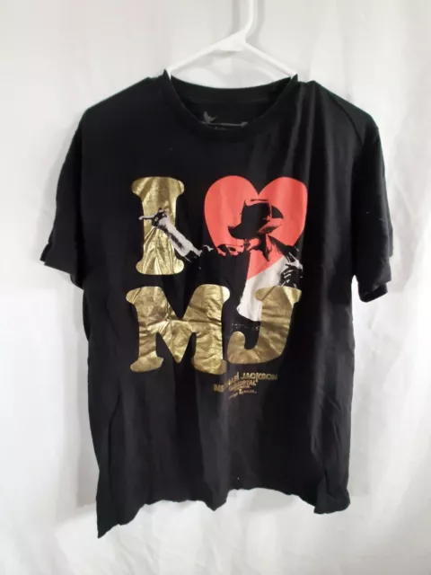 Michael Jackson Cirque du soleil Immortal World Tour T-shirt Men Size Large