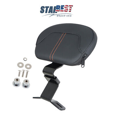 Front Driver Rider Backrest Fit For CVO Touring Road King Glide FLHR 2009-Up