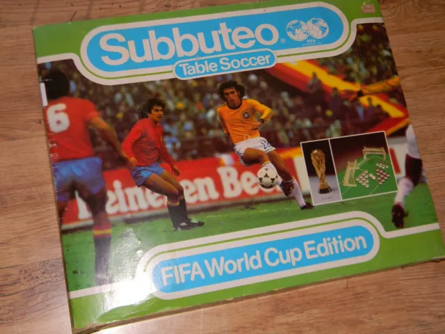 Subbuteo Box Set - World Cup Edition Spain Vs Argentina 1982 Very Rare