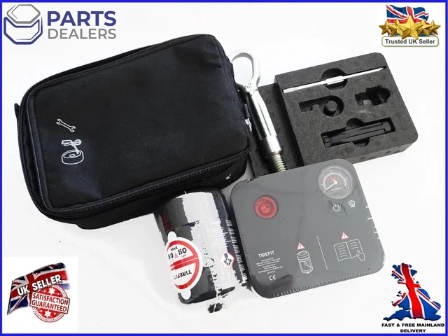 GENUINE BMW MINI Tyre Puncture Repair Kit Pump Inflator Sealant Bottle 04/2028 £59.99 - UK