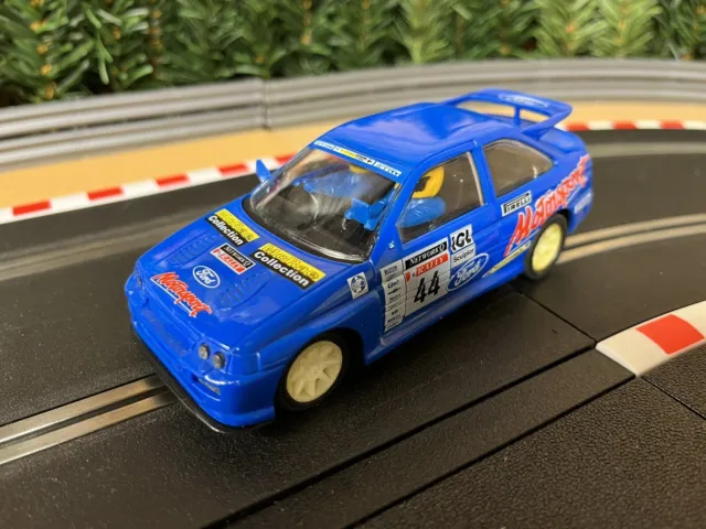 Scalextric (C2027) VINTAGE (1990s) FORD ESCORT COSWORTH (No.44) RARE FORD MSPORT
