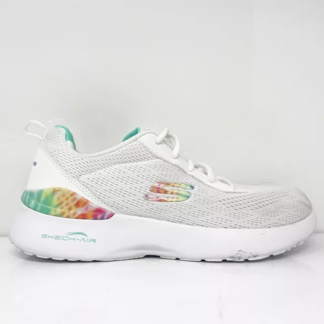 Skechers Womens Skech Air Dynamight 149661 White Running Shoes Sneakers Size 8.5