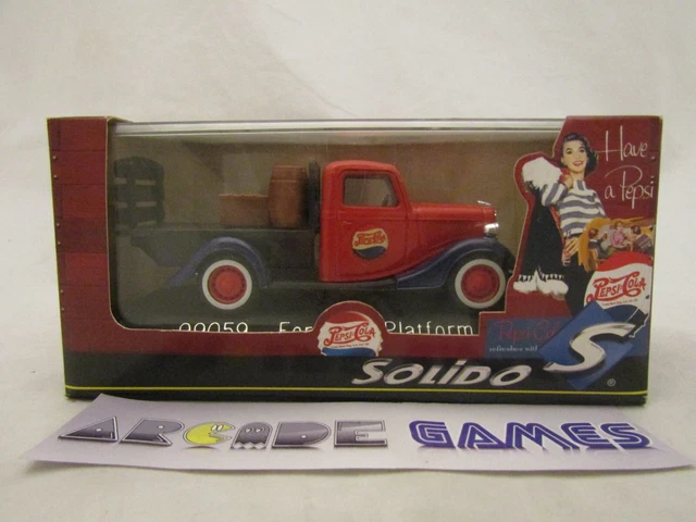 Verem Solido 1/19 Ford V8 1936 Pick-up – Publicitaire Pepsi-Cola, Kit Monté