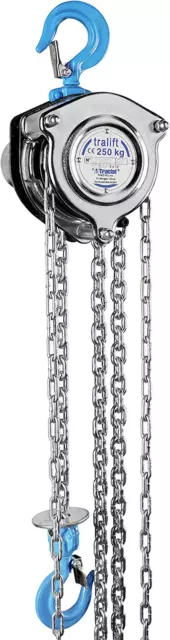 Manual Chain Hoist | 1/4 Ton - 500 Lbs Capacity | 10 Ft Steel Chain | Industrial