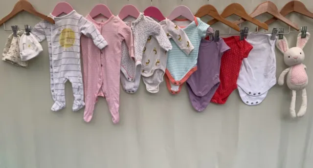 Girls bundle of clothes age 0-3 months next F&F George