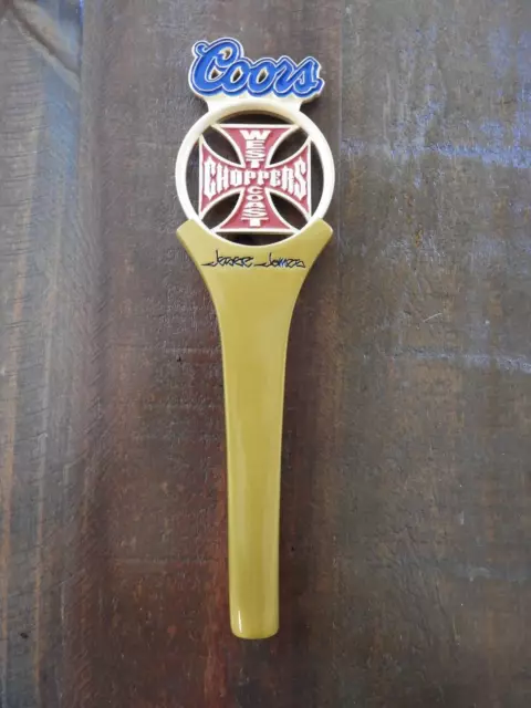 Coors Original Tap Handle - Jesse James - West Coast Choppers - Rare Edition 2