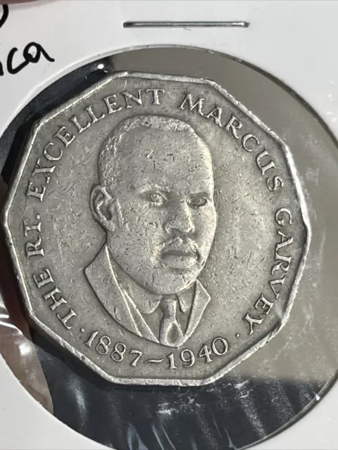 1940 Jamaica 50c Marcus Garvey Half Dollar