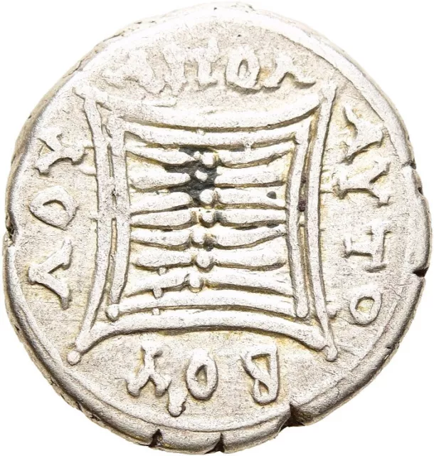 Fitz Illyria Ar Drachme Apollonia Cow Calf Nikhen Double Pattern @Tcc2118