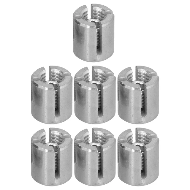 10 confezioni morsetti per cavi morsetto per fune filo corda in acciaio inox corda metallica