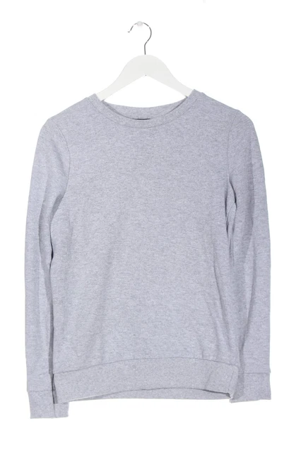 Felpa TESSENTIALS donna taglia DE 36 grigio chiaro look casual