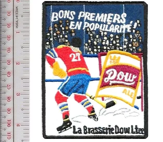 Beer Hockey Dow Ale Brewery Montreal Quebec City National Hockey League 1957 Pro