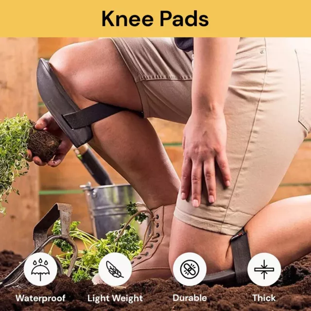 1pair Soft Foam Knee Pads Work Support Padding for Gardening Cleaning Protective 2