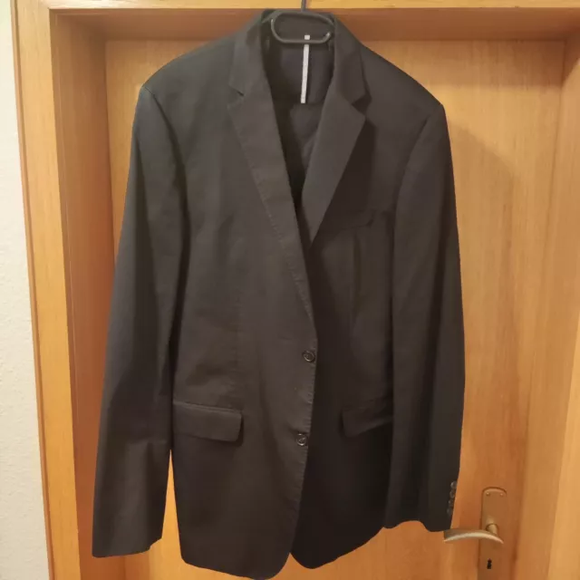 Hugo Boss Anzug The Base / Sharp schwarz Gr. 102 Schurwolle