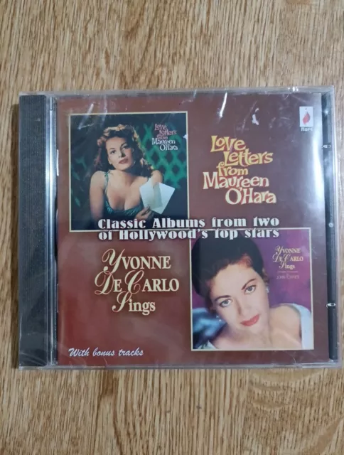Yvonne De Carlo - Love Letters From Maureen O'Hara + Yvonne Sings CD SEALED