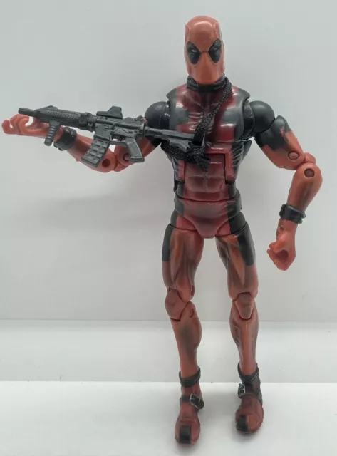 Marvel Legends Deadpool 2012 Epic Heroes Action Figure 6" Hasbro With Gun