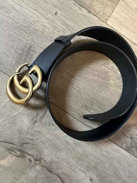 Gucci marmont deals belt used