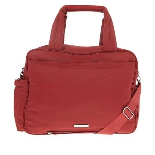 Samantha Brown To-Go Weekender Tote with Shoe Compartment ~ Burgundy
