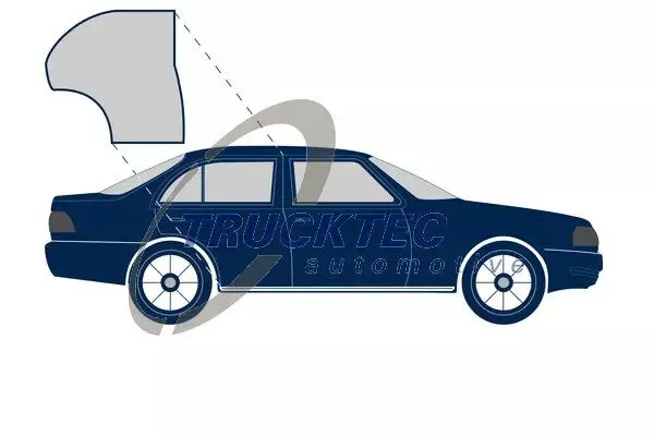 Türdichtung hinten links 02.53.046 TRUCKTEC AUTOMOTIVE