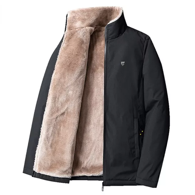 Men 2022 Winter Windproof Warm Thick Jacket Men Fashion Casual Coat Men