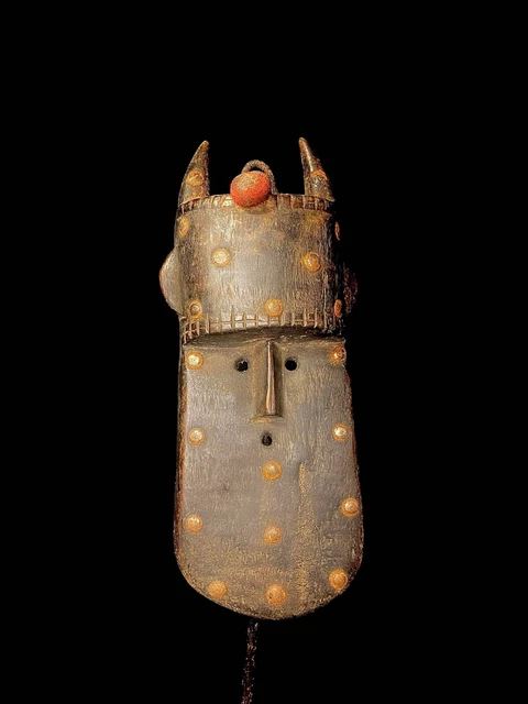 African carved wood/ tribal mask of the Toma African handmade Toma mask-6365