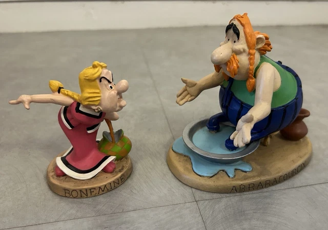 Figurine Plastoy - Scène Astérix Voyage En Charette, édition Atlas, état Neuf