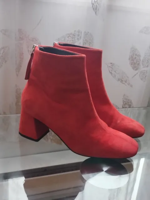 Topshop Maggie Flare Heeled Boots