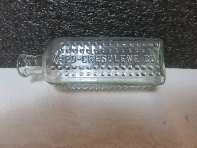 Vintage Vapo Cresoline Co glass bottle       ships USPS for USA