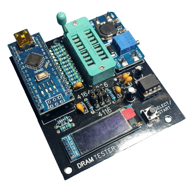 DRAM TESTER 4164 41256 4116 4532 con display OLED EUR 38,90 - PicClick IT