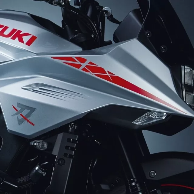Suzuki The Cut Body Decal Set 990D0-07L02-RED