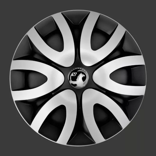 Set of 4x16 inch Wheel Trims to fit Vauxhall Vivaro, Astra + free stickers