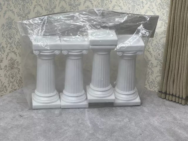 Wilton Cake 3 plastic Roman Column/ pillar