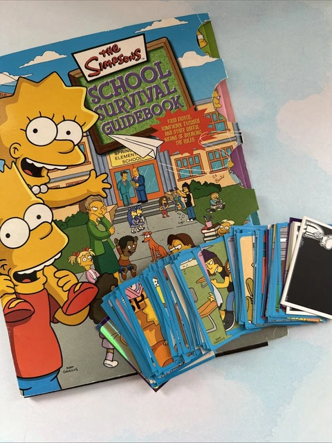 THE SIMPSONS SCHOOL Survival Guidebook Panini Stickers 2004 choose 1-2 ...