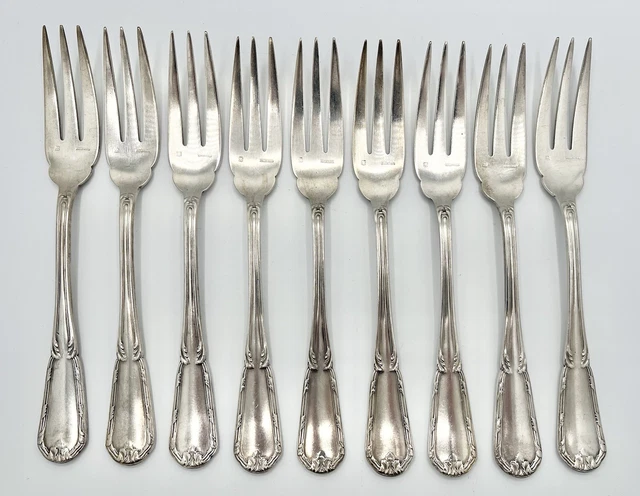 Service à Poissons Guy Degrenne Inox Massif - Plat, Couteau, Fourchette - Vintage