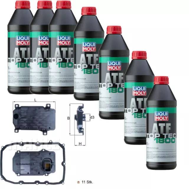 Liqui Moly Top Tec Atf 1800 7L Mahle Filtre à Huile de Transmission pour VW