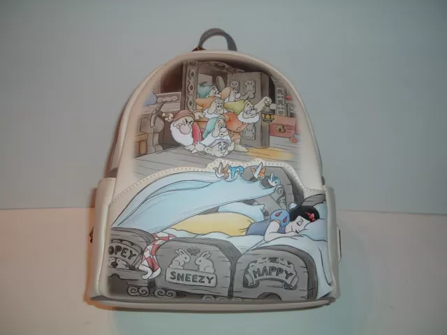 Loungefly Snow White Dopey Classic Mini Backpack NWT EXCLUSIVE