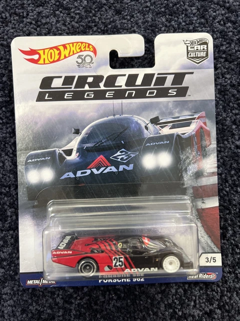 Hot Wheels CAR Culture Circuit Legends Porsche 962 Vehicle