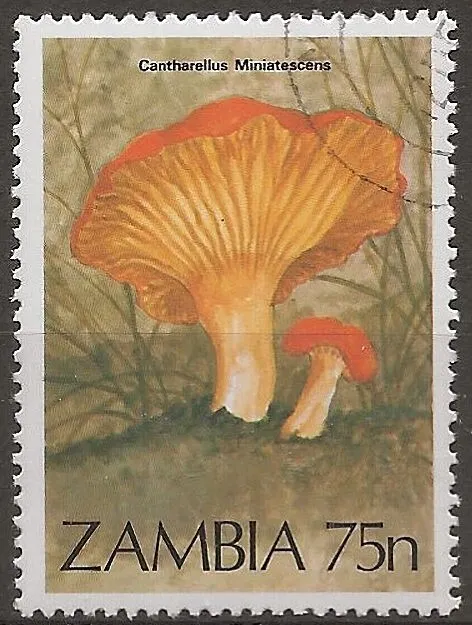 Zambia 1985 SG423 75n Fungi Very Fine Used
