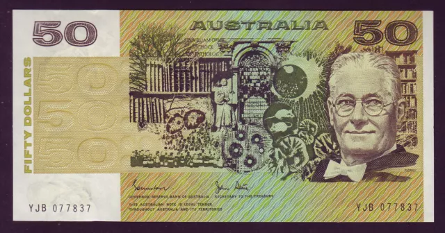 Australia R-508. (1983) Fifty Dollars - Johnston/Stone..  aU-UNC