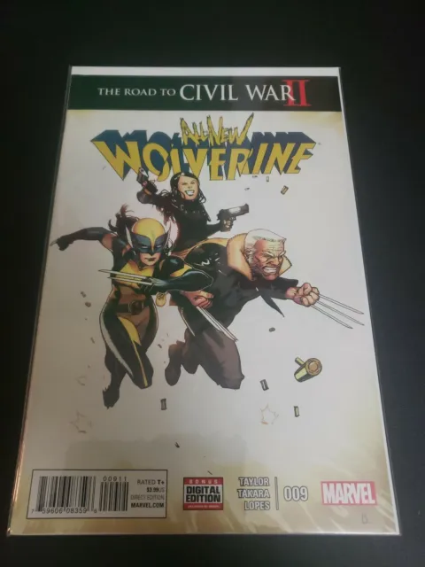 All New Wolverine #9 First Print Marvel Comics (2016) X-23 Gabby Old Man Logan