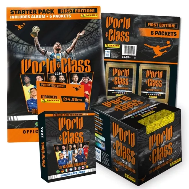 PANINI FIFA WORLD Class 2024 Sticker Collection £44.25 PicClick UK