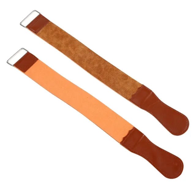 Cow Leather Manual Strop Straight Barber Shaving Sharpening Strap